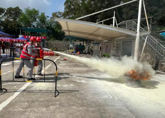 廣西太陽榮獲北海市安全技能大練兵大比武活動冠軍