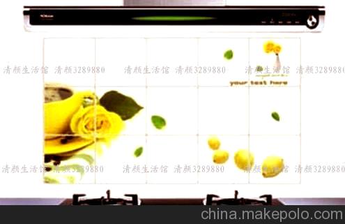 三層）出口韓國(guó)高檔鋁箔防油貼紙 廚房防油貼紙 桔與咖啡