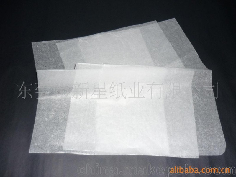 透明紙、蠟光紙