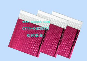 質優價廉運輸包裝袋，彩色鍍鋁膜復合氣泡袋，廣東精美氣泡信封圖