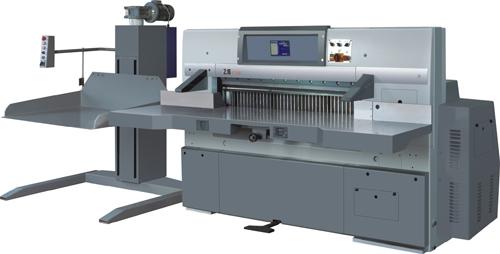 供應137D經濟型程控切紙機-飛岳程控切紙機