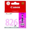 佳能（Canon）CLI-826M 紅色 打印機(jī)墨盒 適用于適用于IP4980 IP4880 IX6580 MX888 MG5180 MG5280 MG5380 MG6180 MG6280 MG8180 MG8280 M898 打印量447