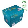 綠百旺(PAPERONE) 70克 A3 復印紙 500P 5包/箱 綠色包裝