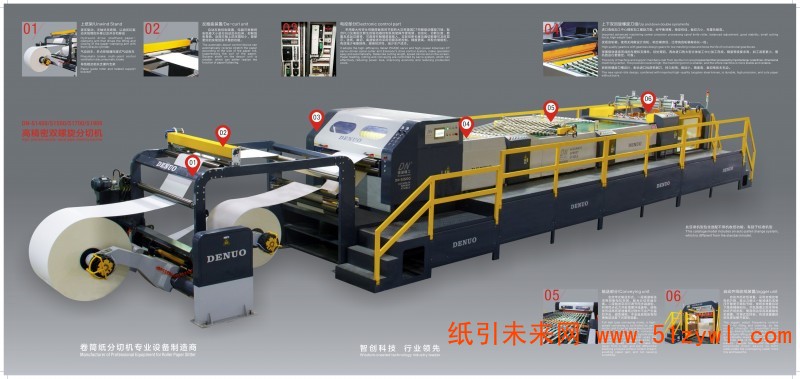 高速卷筒紙分切機